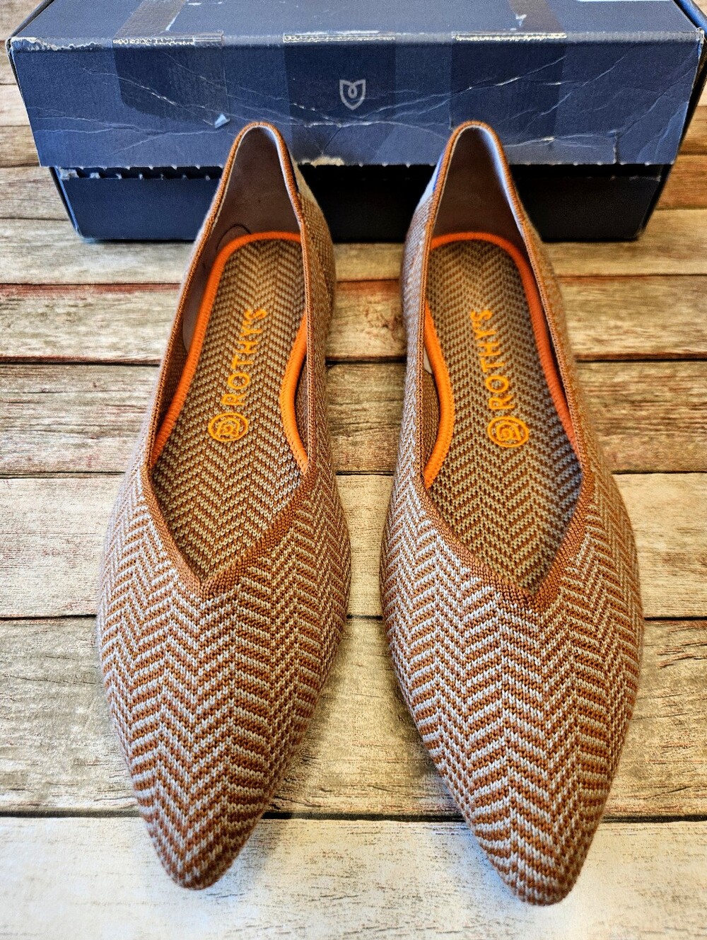 Rothy's The Point ballet flats (Retired and Rare color) - Picture 3 of 9